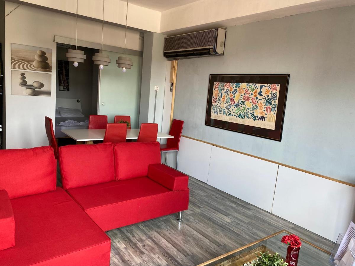 דירות אתונה Red Grey Loft מראה חיצוני תמונה